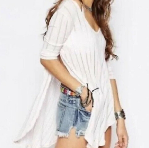 Free People Tops - Free People We The Free Astoria Hacci Top Light Pink XS